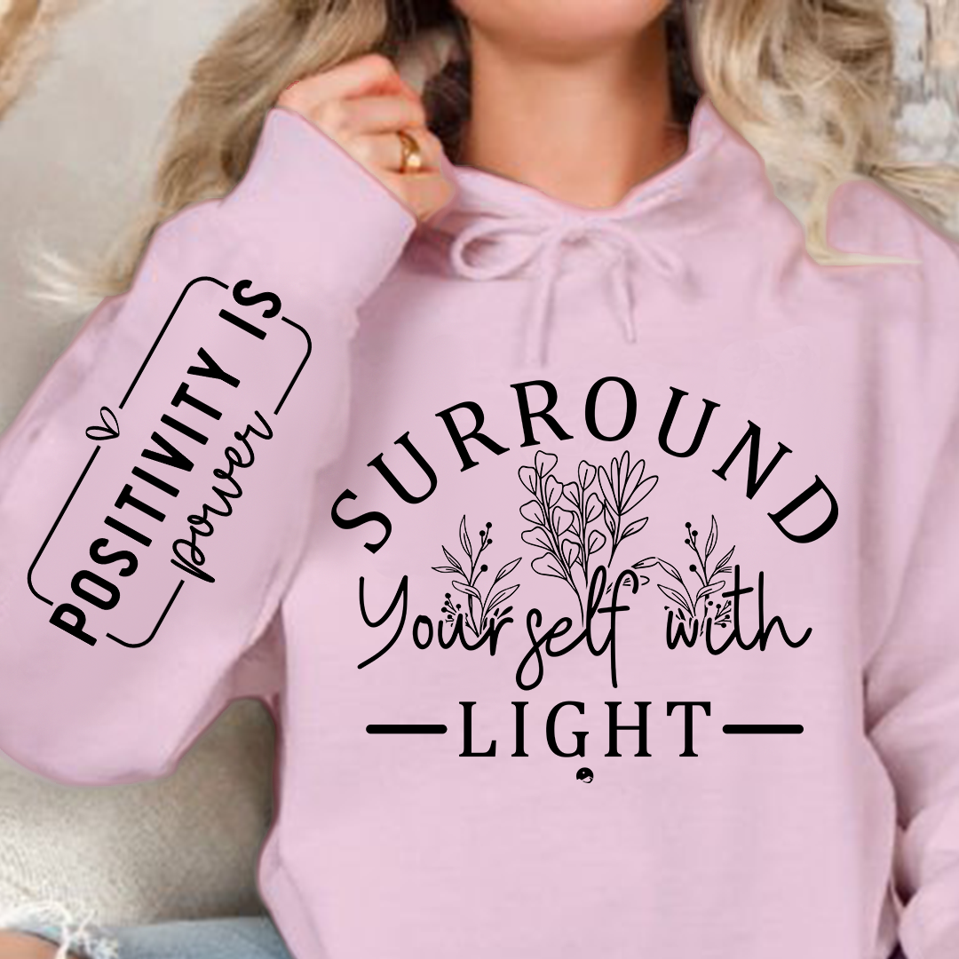 Bluza z kapturem Positivity Is Power
