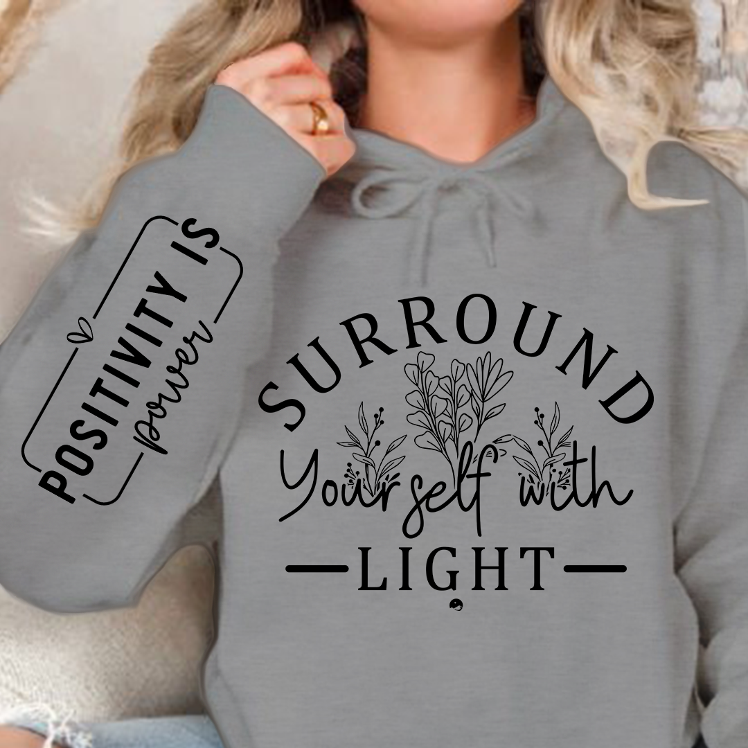 Bluza z kapturem Positivity Is Power