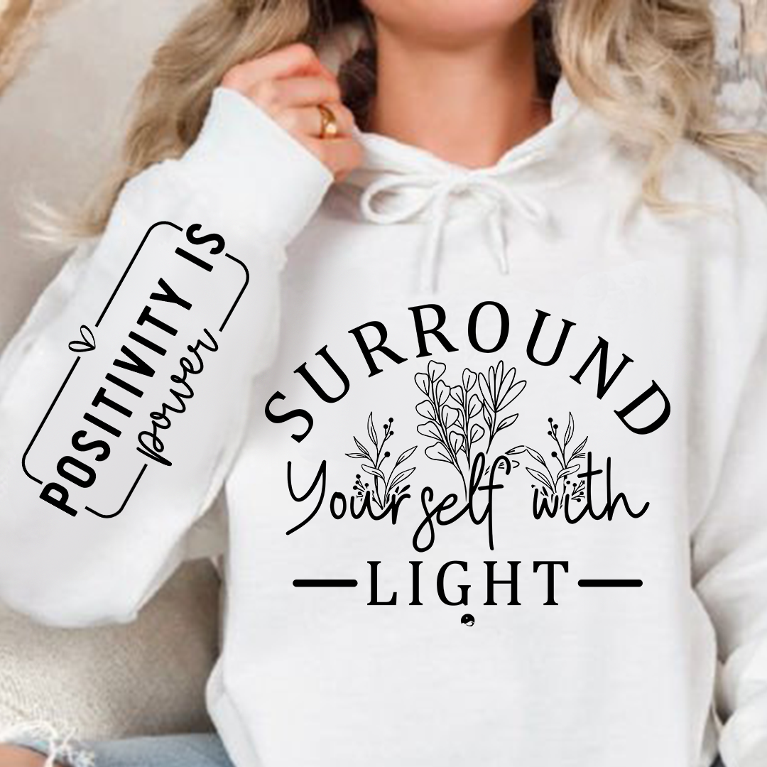 Bluza z kapturem Positivity Is Power