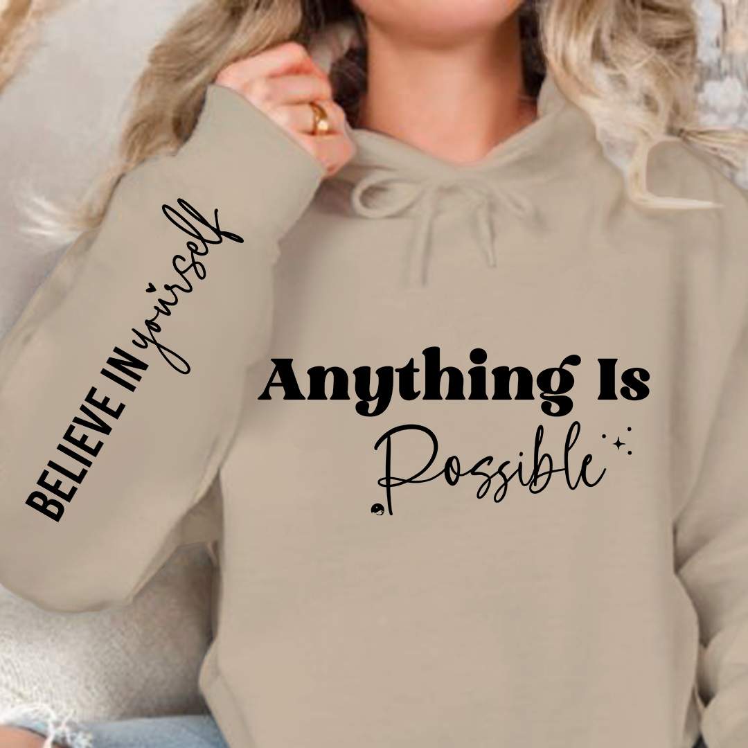 Bluza z kapturem Possible Believe Yourself