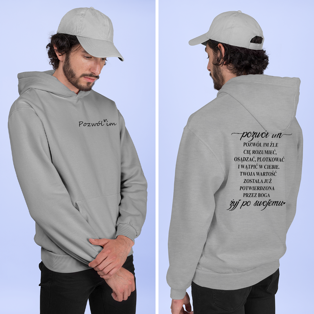 Bluza z kapturem Pozwól Im