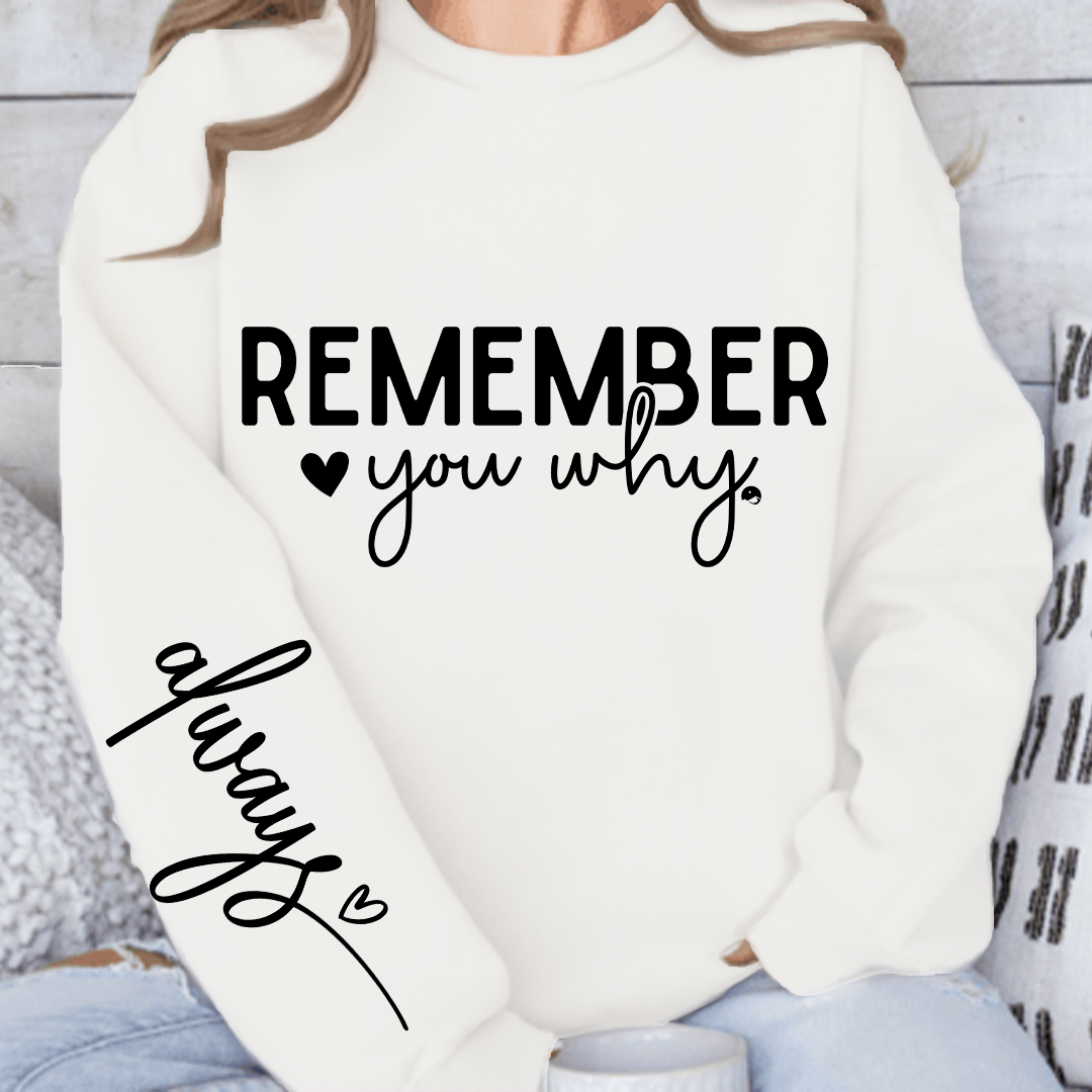 Bluza Unisex Remember You Why