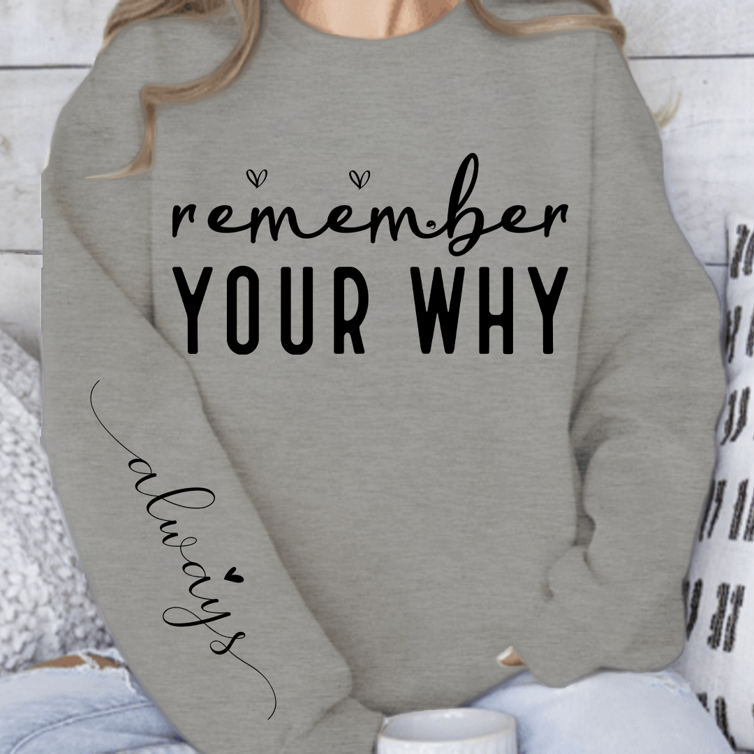Bluza Unisex Remember Your Why