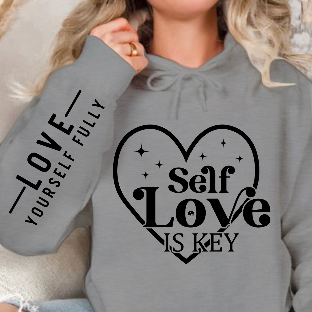 Bluza z kapturem Self-love Is Key