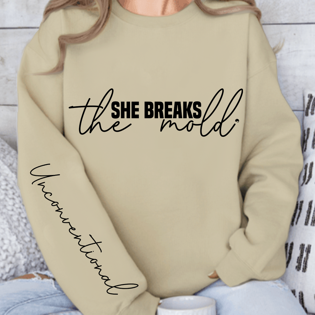 Bluza Unisex She breaks the mold