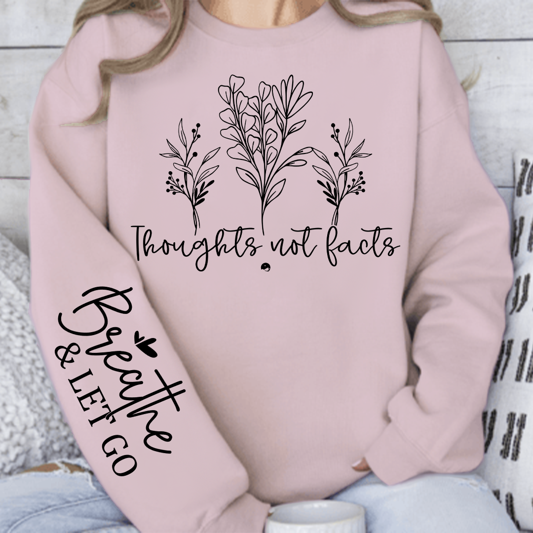 Bluza Unisex Thoughts, Not Facts