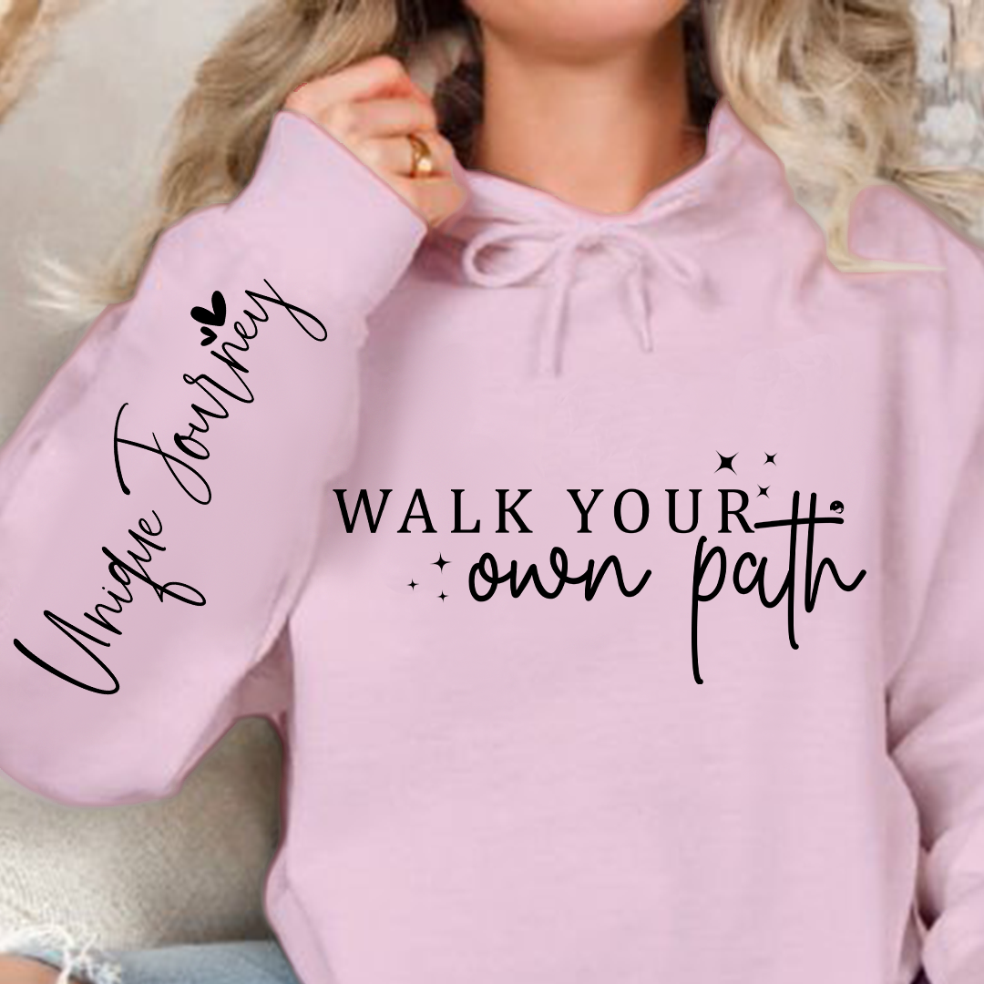 Bluza z kapturem Walk Your Own Path