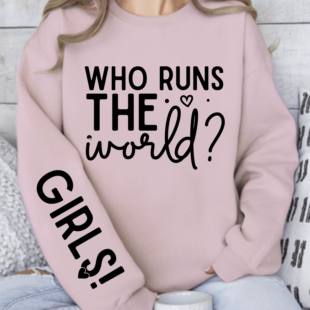 Bluza Unisex Who Runs The World