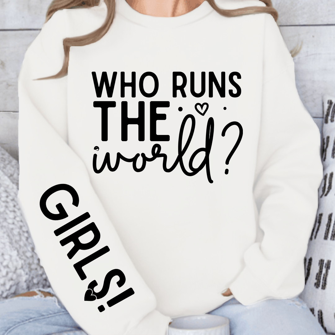 Bluza Unisex Who Runs The World