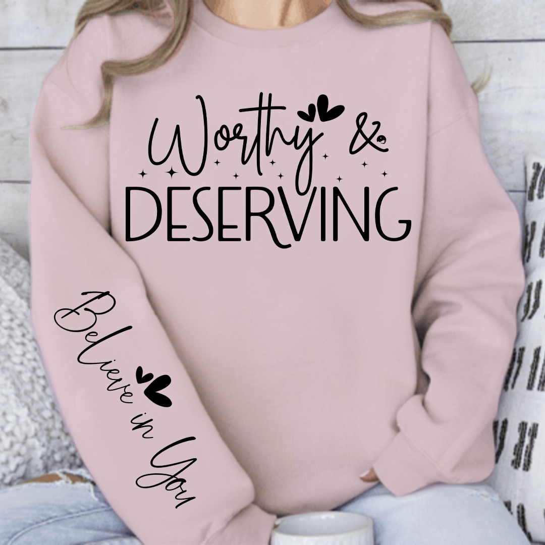 Bluza Unisex Worthy & Deserving