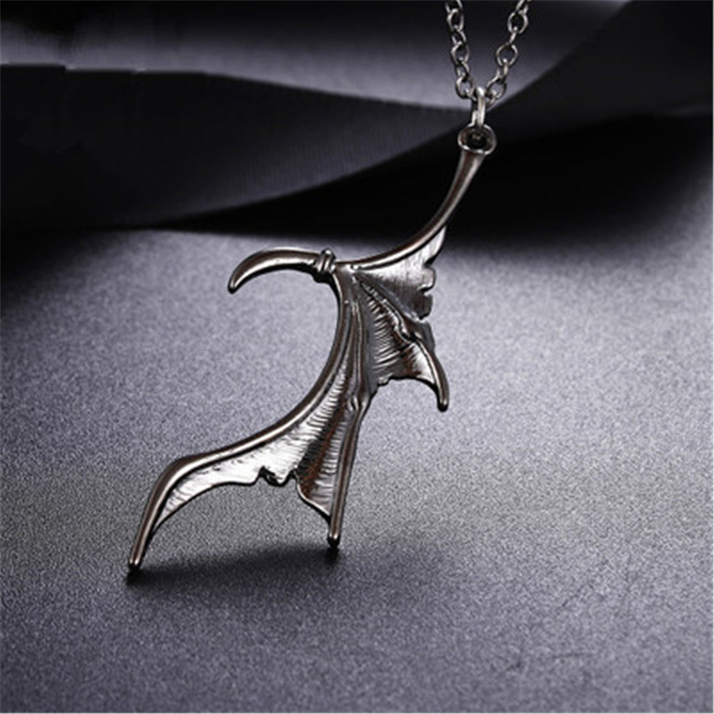 Personalized Couple Necklace Matching Devil Wing Necklaces for Couples Valentine's Gift for Lover