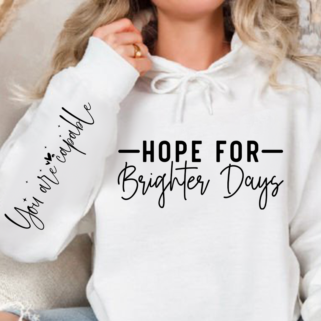 Bluza z kapturem You Are Capable