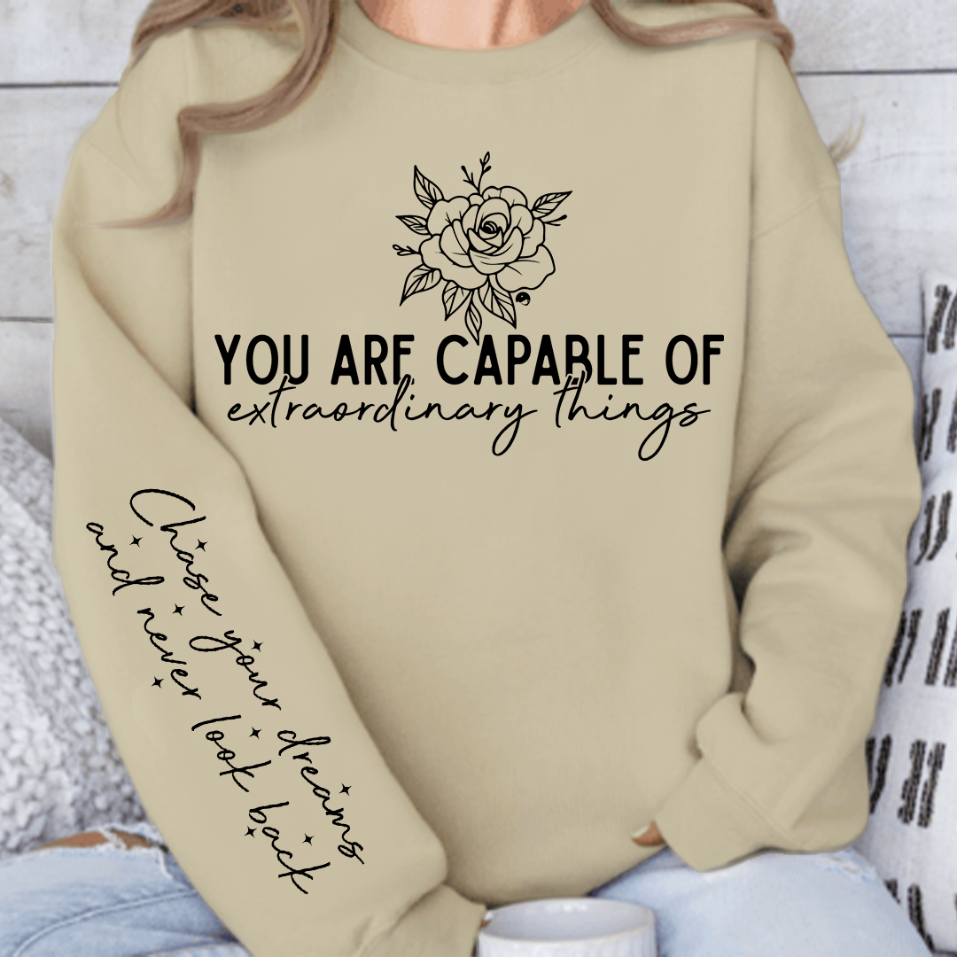 Bluza Unisex You are capable of extraordinary things