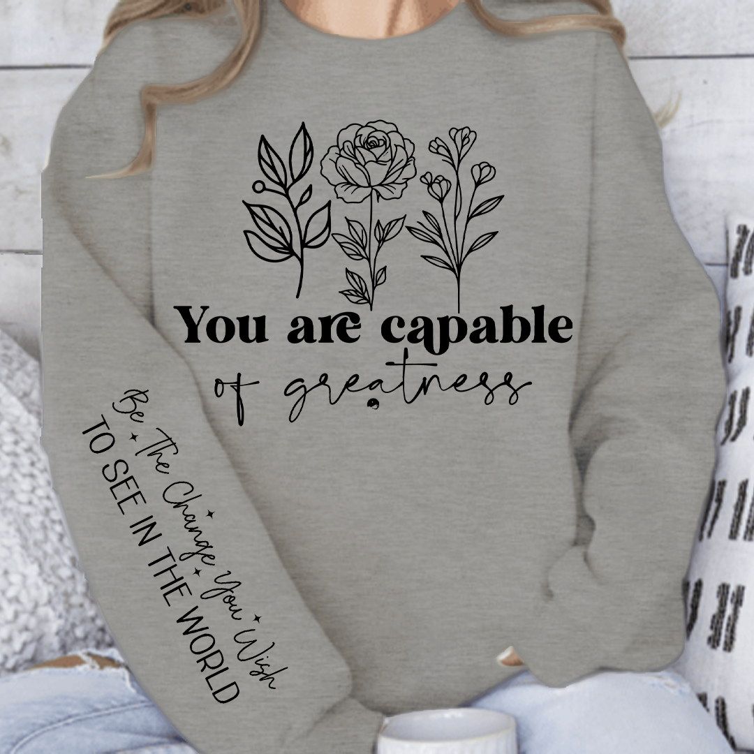 Bluza Unisex You are capable of greatness
