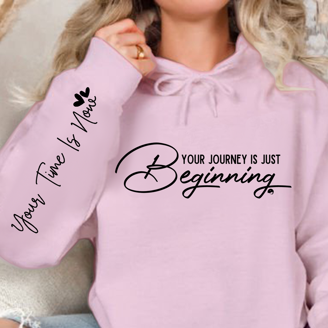 Bluza z kapturem Your journey is just beginning