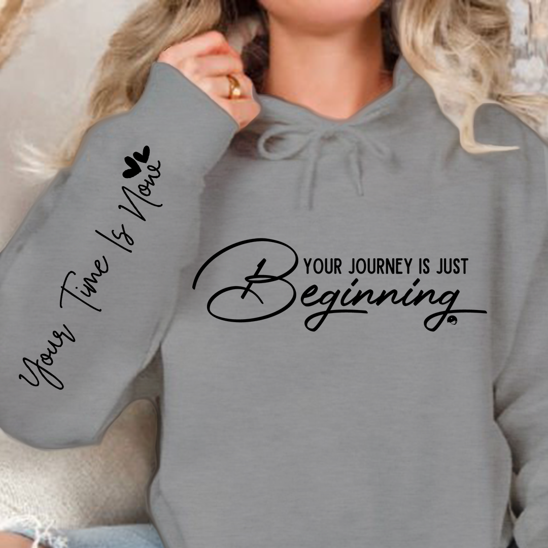 Bluza z kapturem Your journey is just beginning