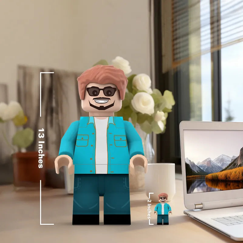 Personalizowana figurka 3D dla niego - stwórz własną mini figurkę z zdjęcia