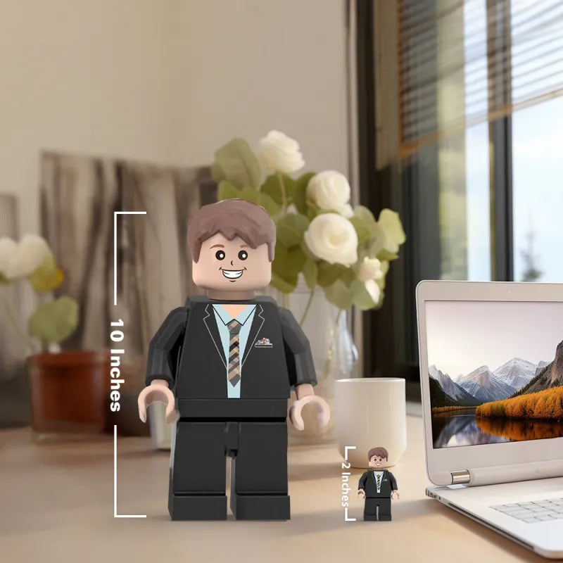 3D Print Custom Giant Minifigs Personalized Photo Giant Minifigs Turn Your Photo into Minifigs