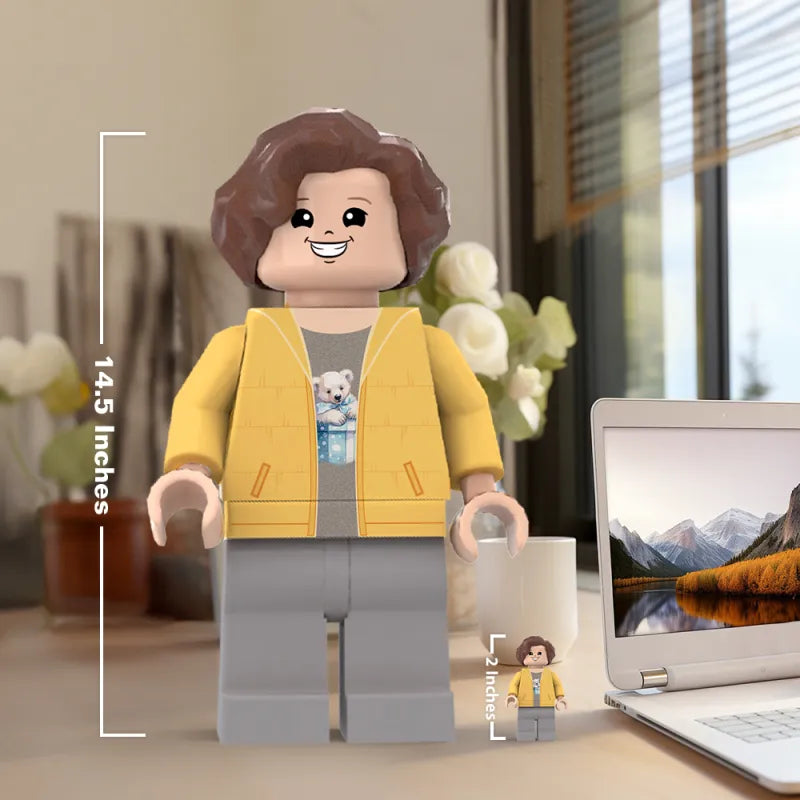 Personalizowana figurka 3D na prezent dla syna z Twoim zdjęciem