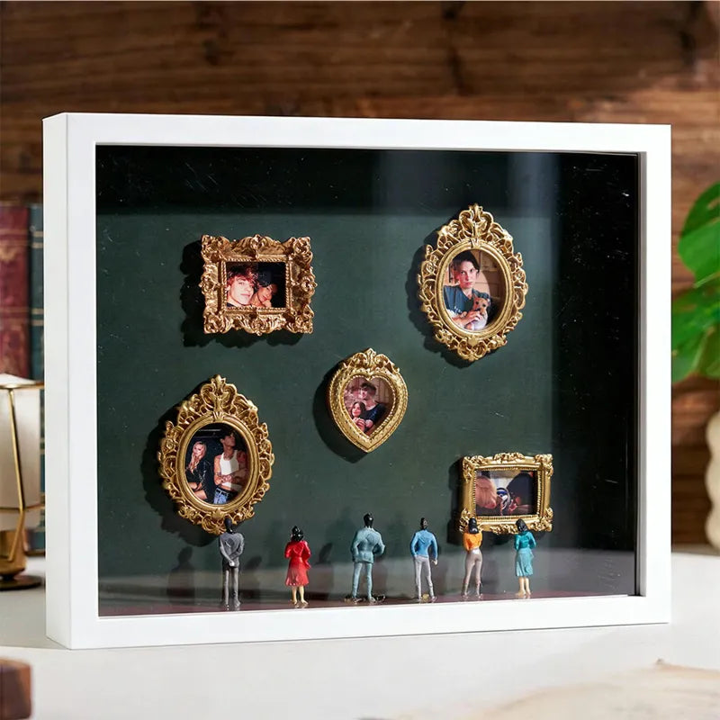 Museum of Us White Frame Personalized Couples Gift for Her Cute Miniature Museum Gifts Meaningful Gift Valentine's Day Anniversary Gift
