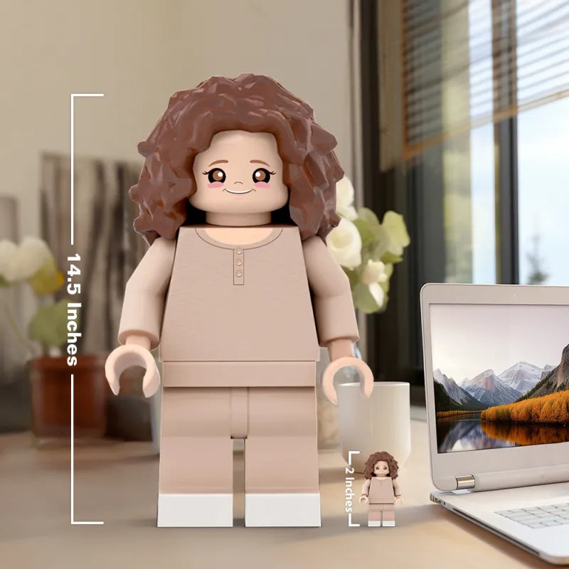 Personalizowana figurka 3D dla córki, prezent na urodziny, z podobizną