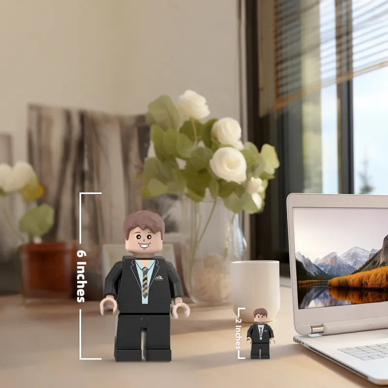 3D Print Custom Giant Minifigs Personalized Photo Giant Minifigs Turn Your Photo into Minifigs