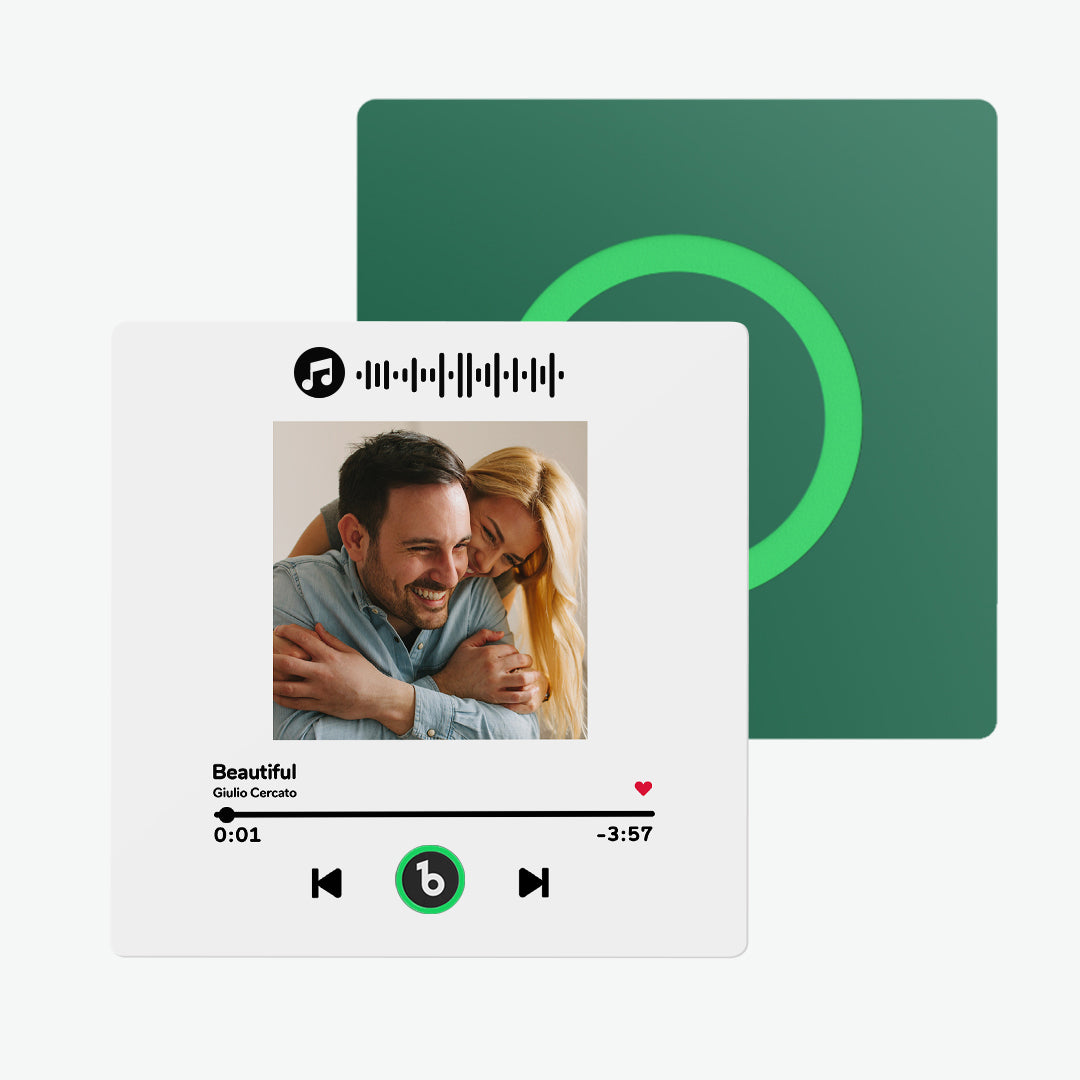 FridgeBeats Frameless Custom Photo Music Fridge Magnet New 4.0 Upgrade Album Fridge Magnet That Can Be Played