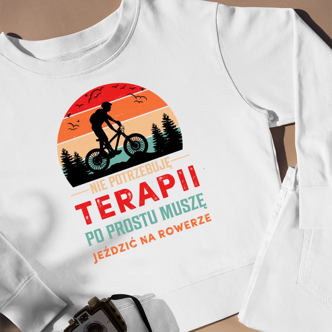 Bluza Unisex Terapia, Rower