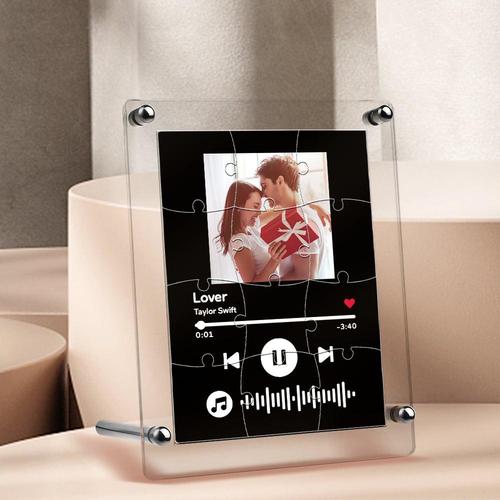 Personalizowana układanka ze zdjęciem i muzyką, idealny prezent na rocznicę