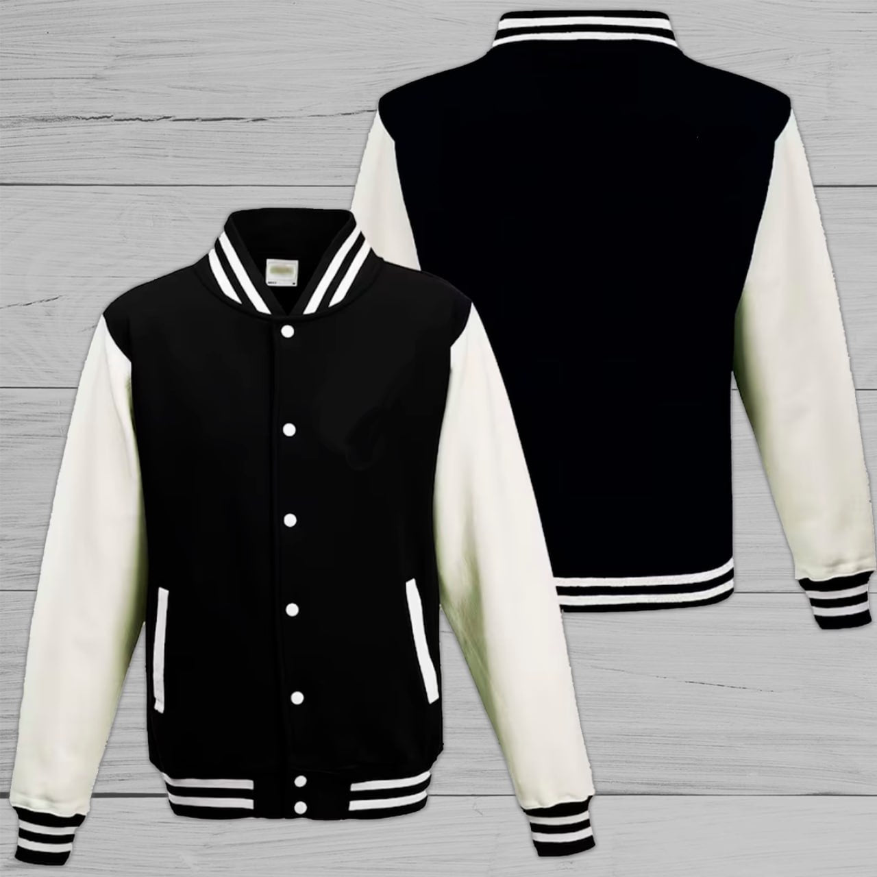 Bomberka z inicjałami Bomberka Damska Nadruk na plecach