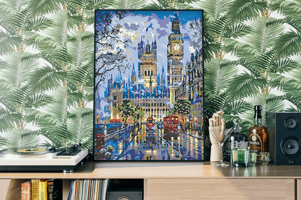 Wieczór w Londynie - Malowanie po numerach