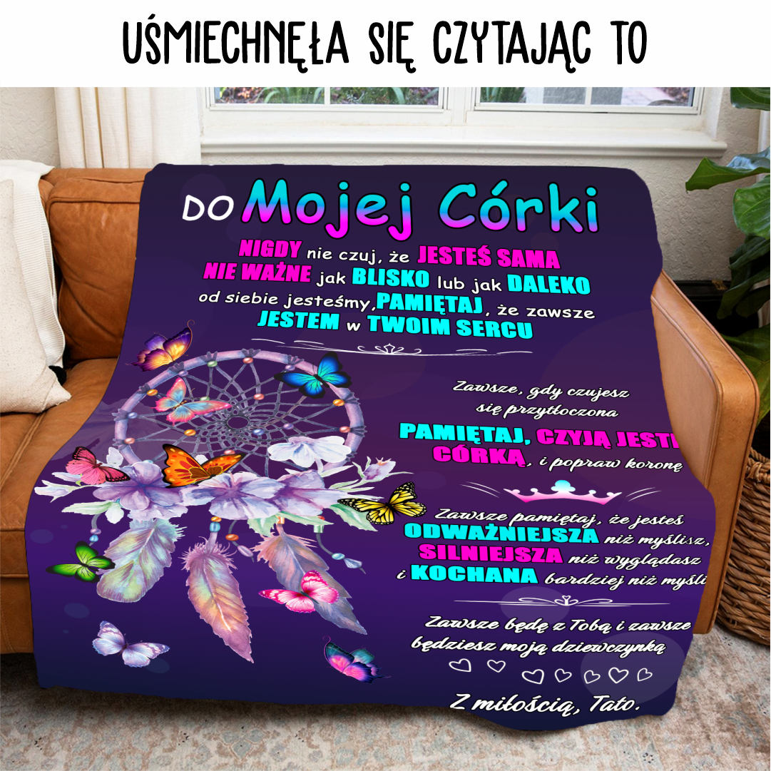 Koc od taty "Dla mojej córki"