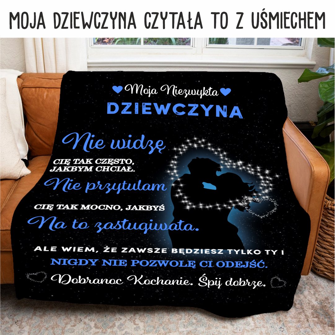 Koc "Mojej dziewczynie"