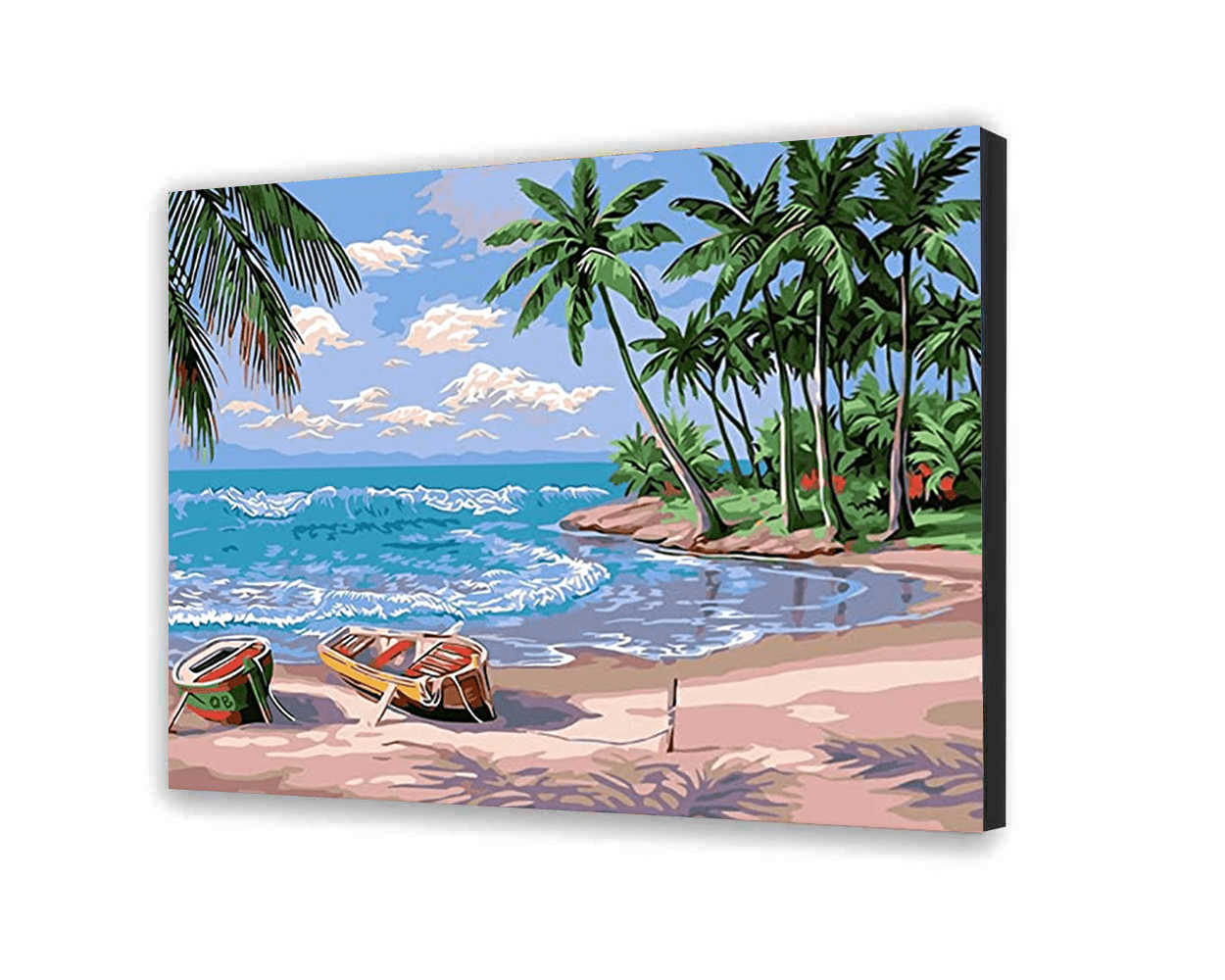 Rano Na Wybrzeżu - Malowanie po numerach