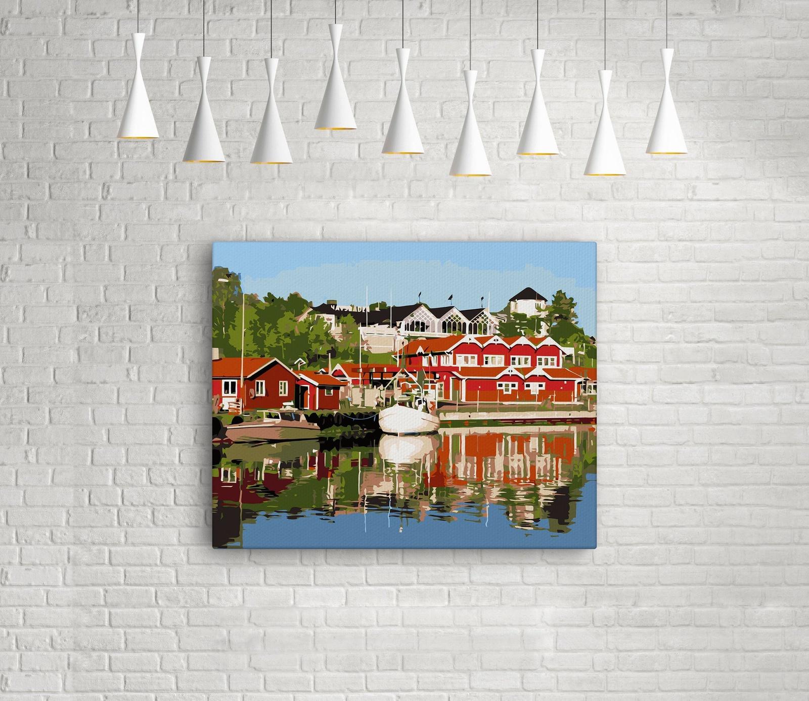 Przystań w Skandynawii