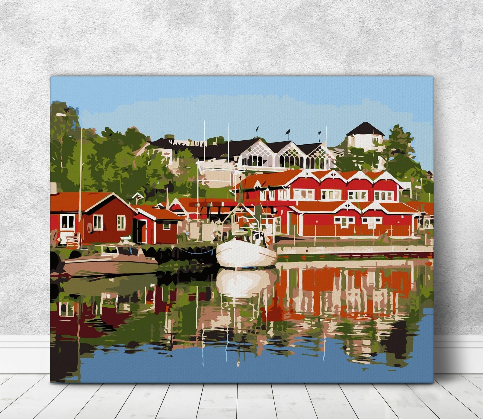 Przystań w Skandynawii