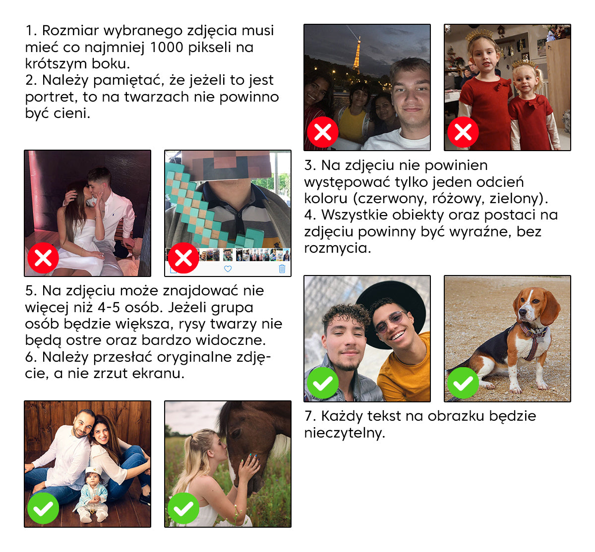 Obraz z własnego zdjęcia Custom