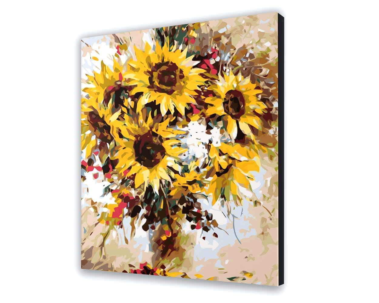 Słonecznik - Malowanie po numerach