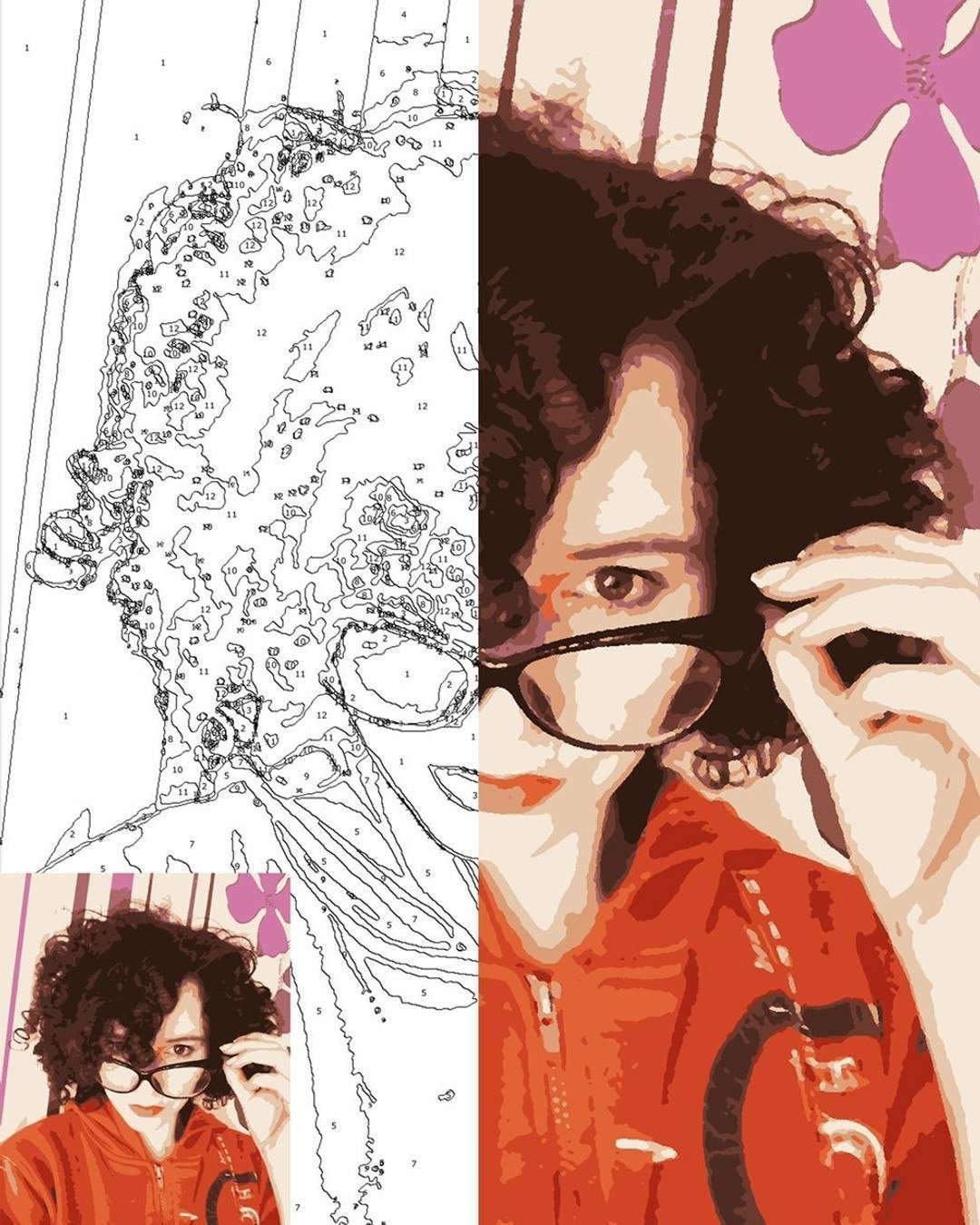 Obraz z własnego zdjęcia Custom