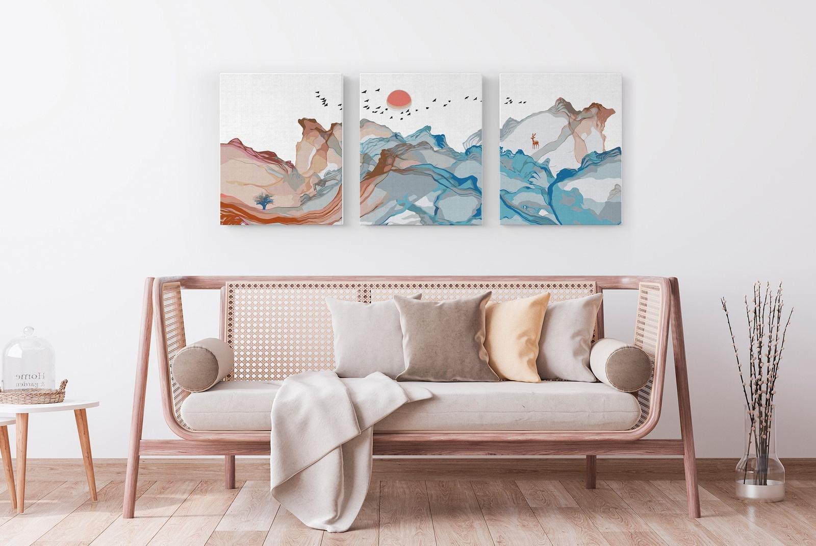 Zestaw Paneli Czerwone Słońce SC0625