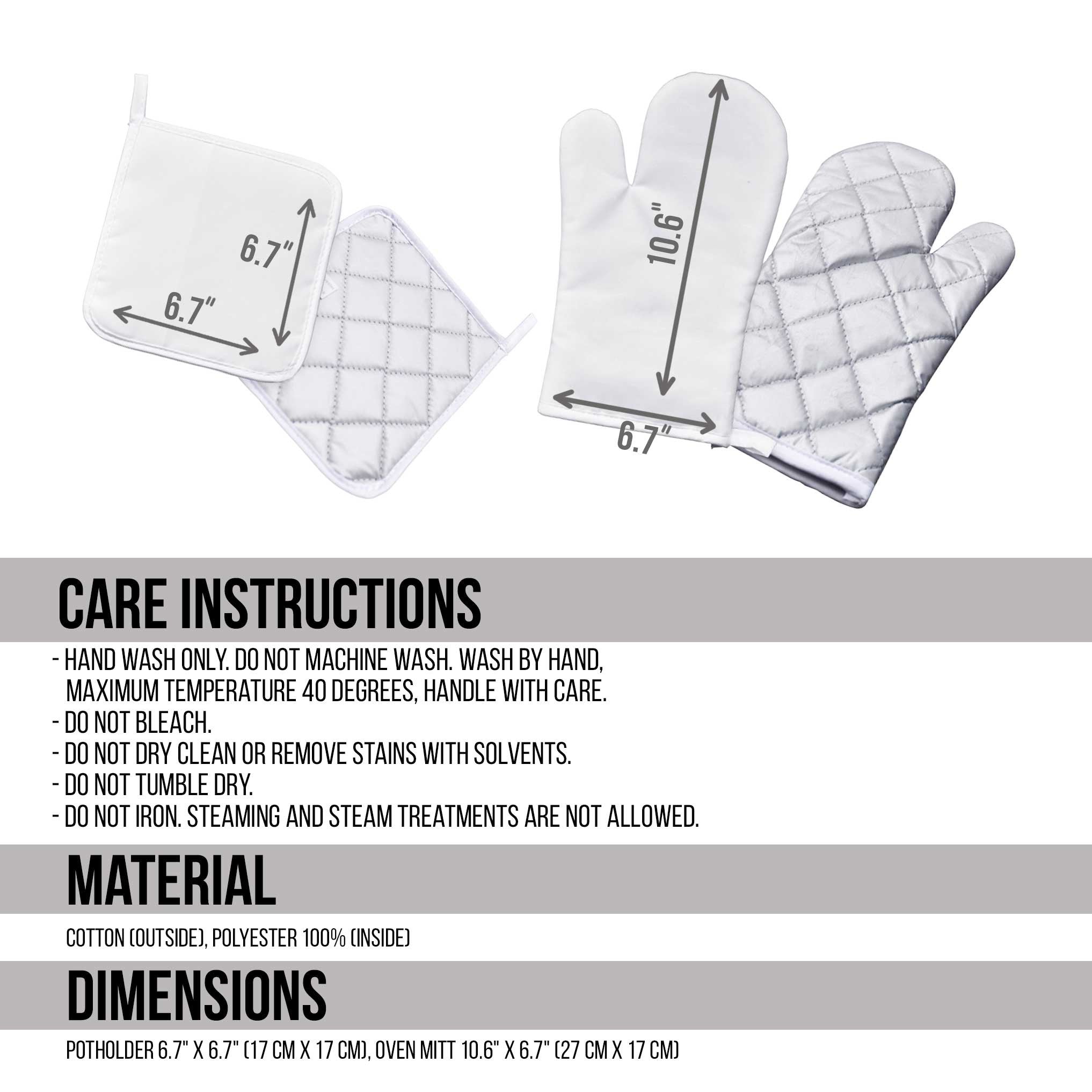 Uchwyt na garnek+ rękawica kuchenna ZZ8090