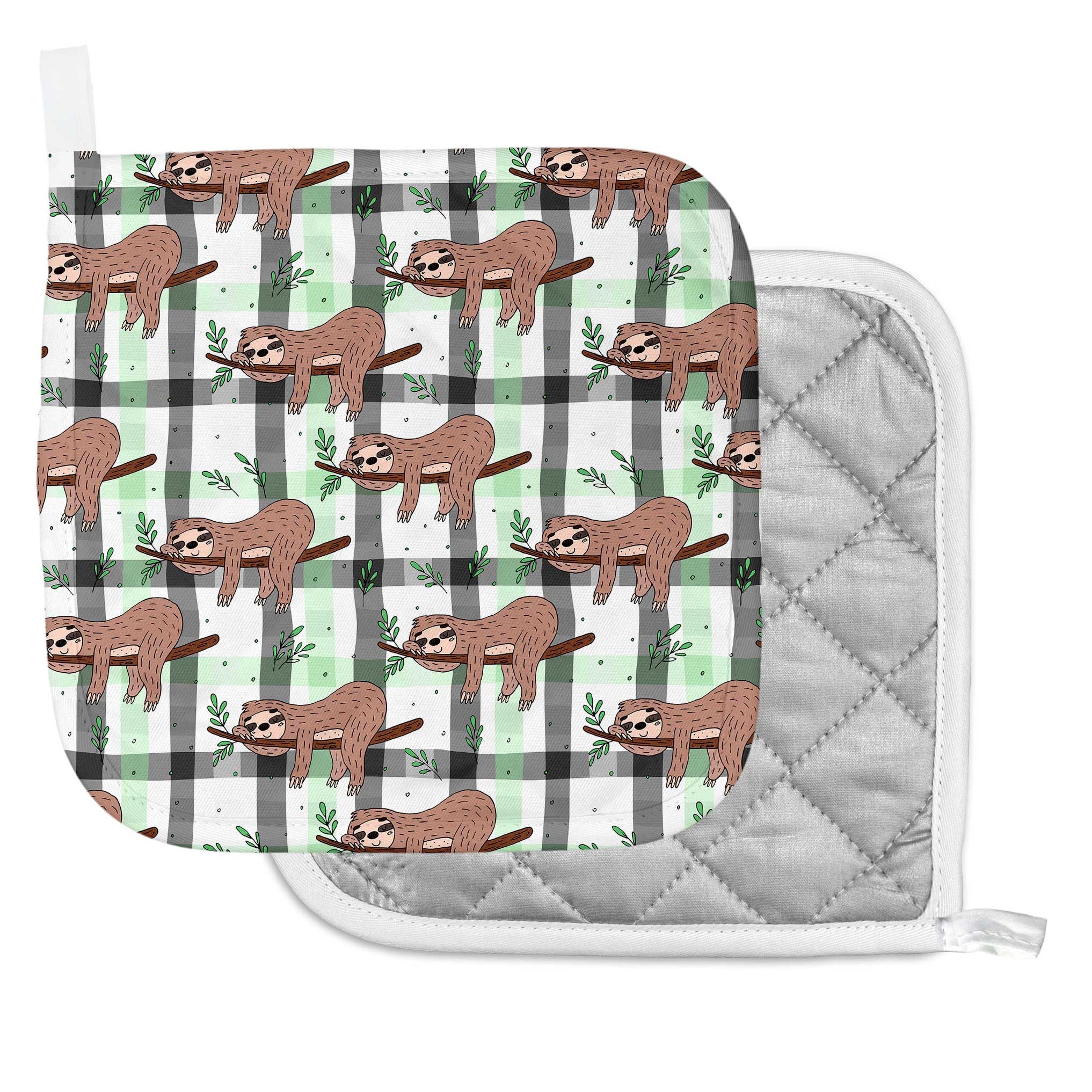 Uchwyt na garnek+ rękawica kuchenna ZZ8244