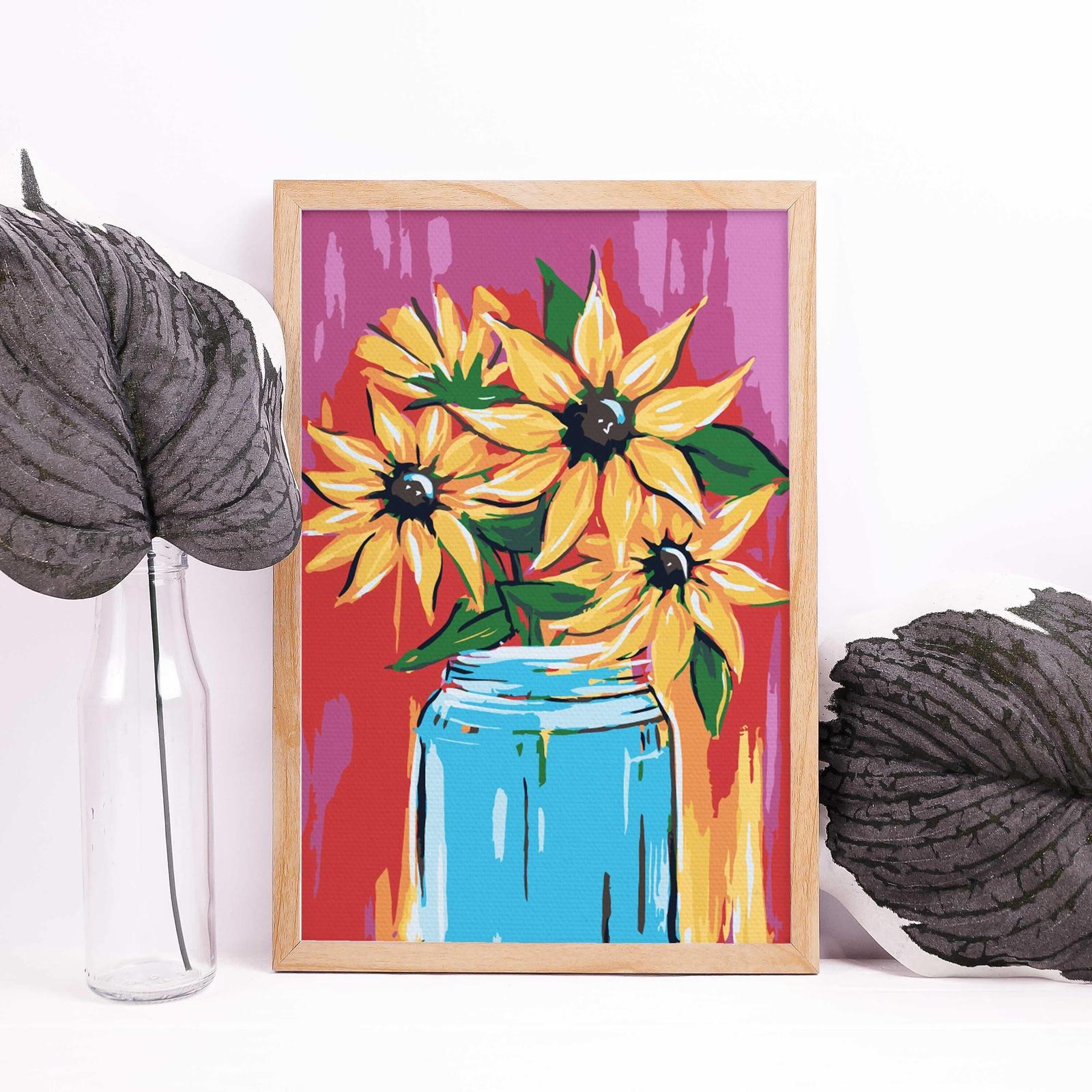 Kwiaty W Wazonie AP0005