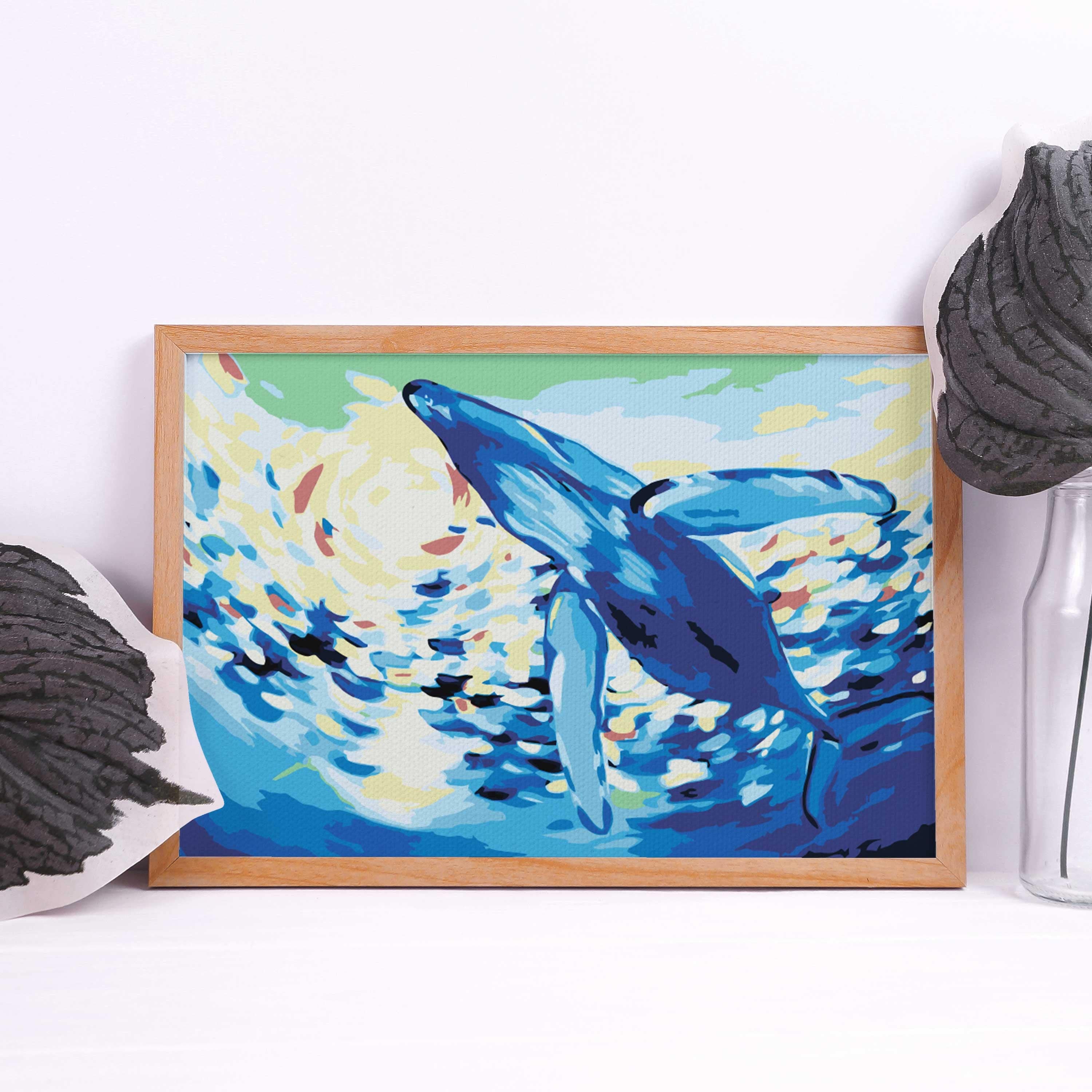 Piękne Wieloryb AP0024