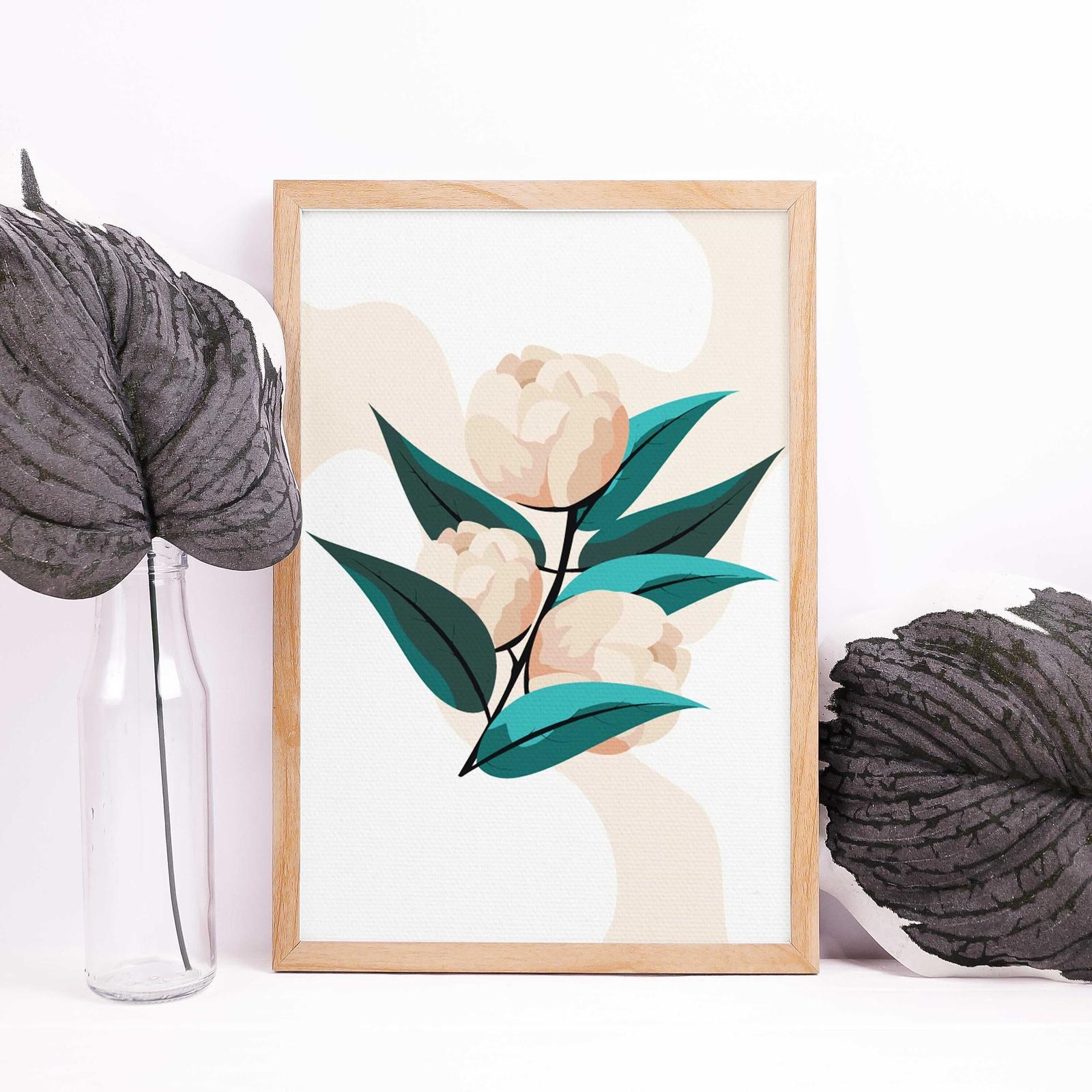 Biała Piwonia HP0321