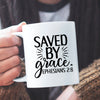 Kubek Szefa Saved By Grace Ephesians