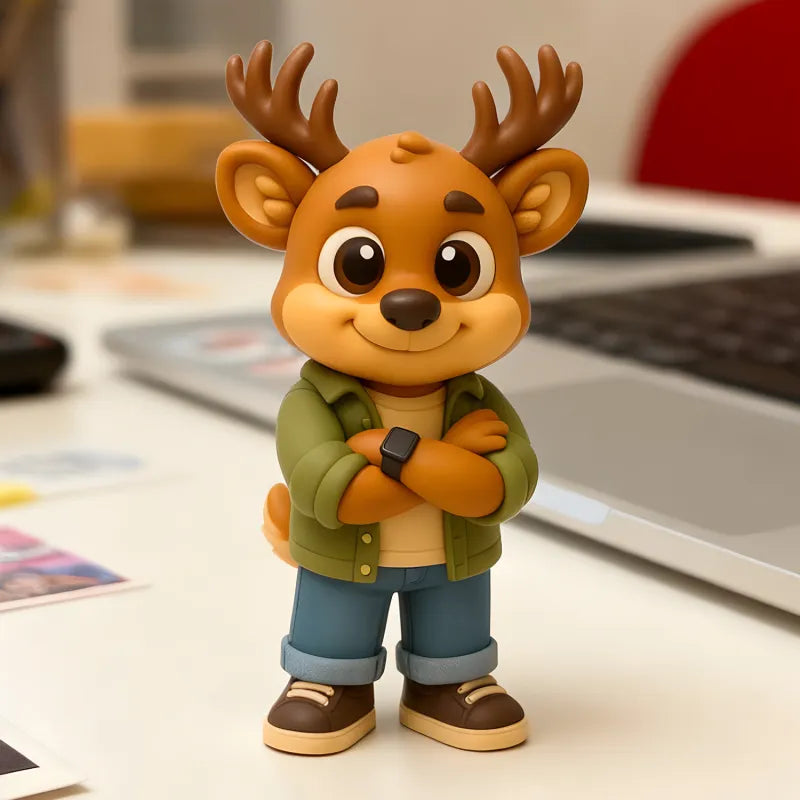 Figurka personalizowana 3D na biurko z Twoim zdjęciem, prezent na urodziny