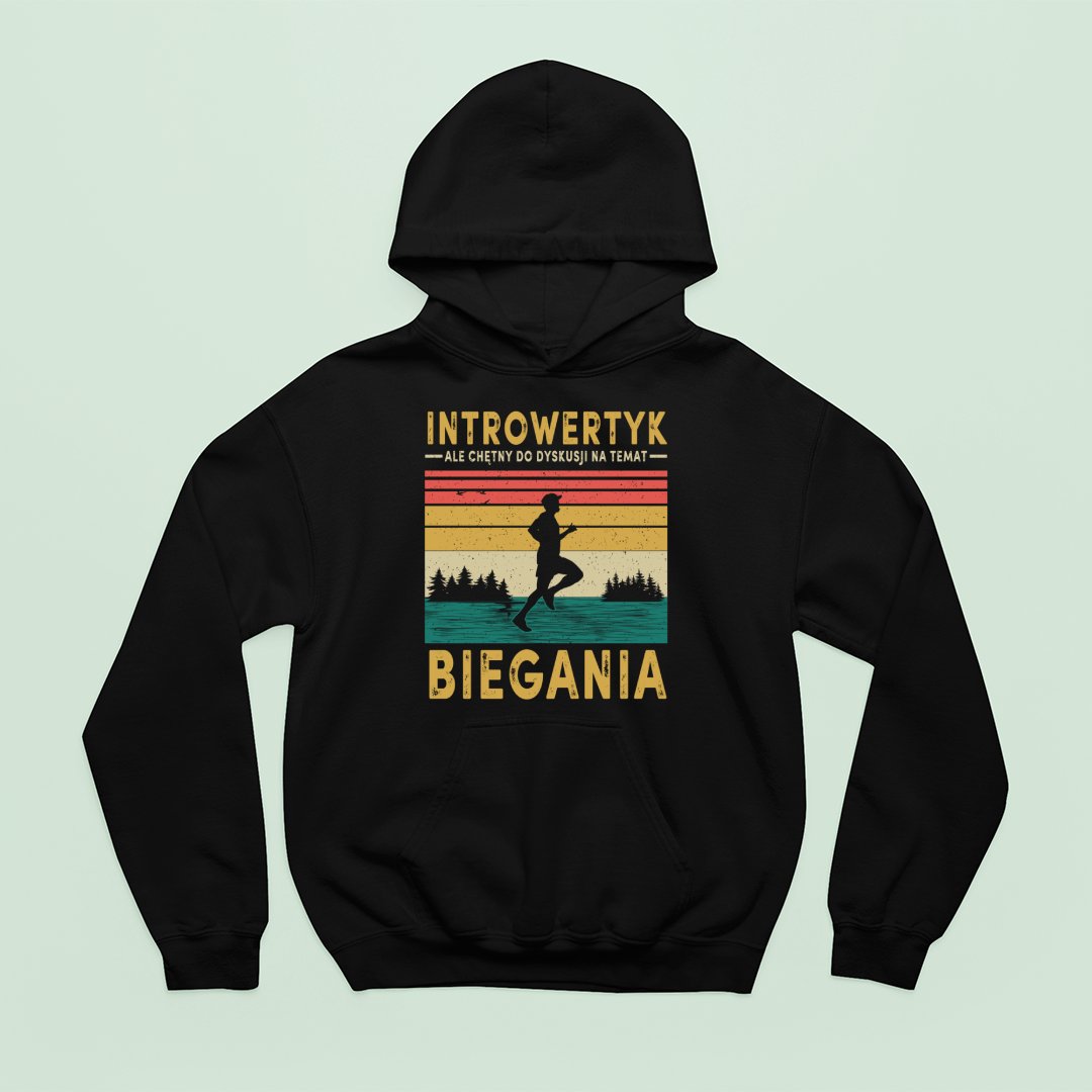 Bluza z kapturem Introwertyk, Dyskusja Bieganie