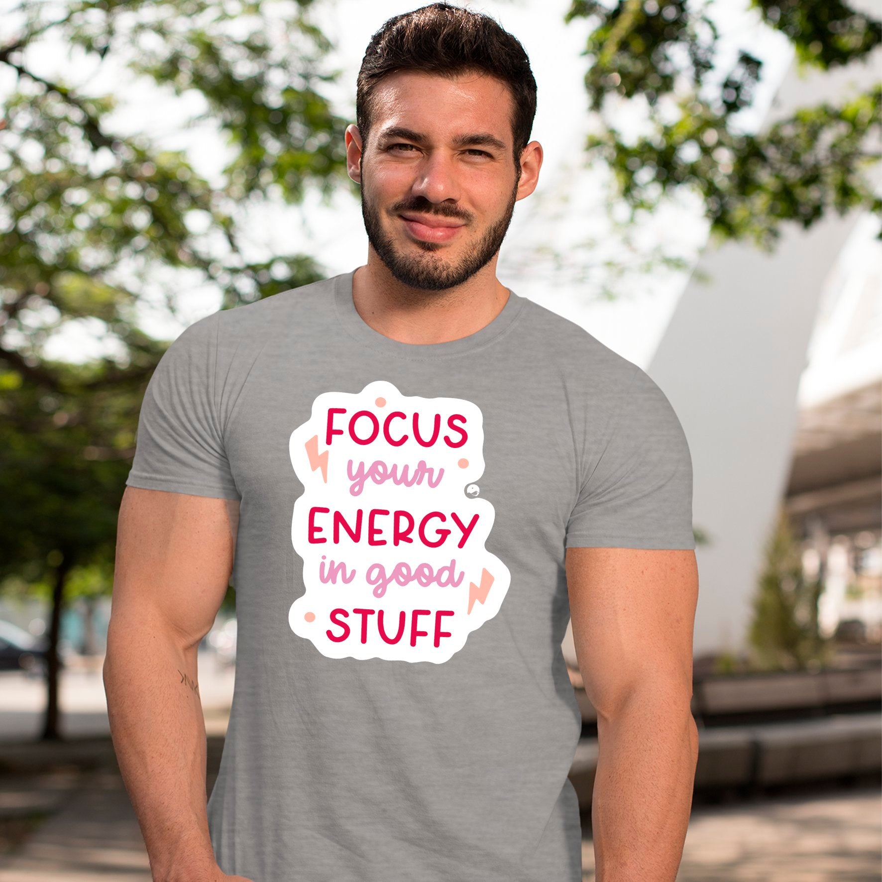 Koszulka Focus Your Energy In Good Stuff