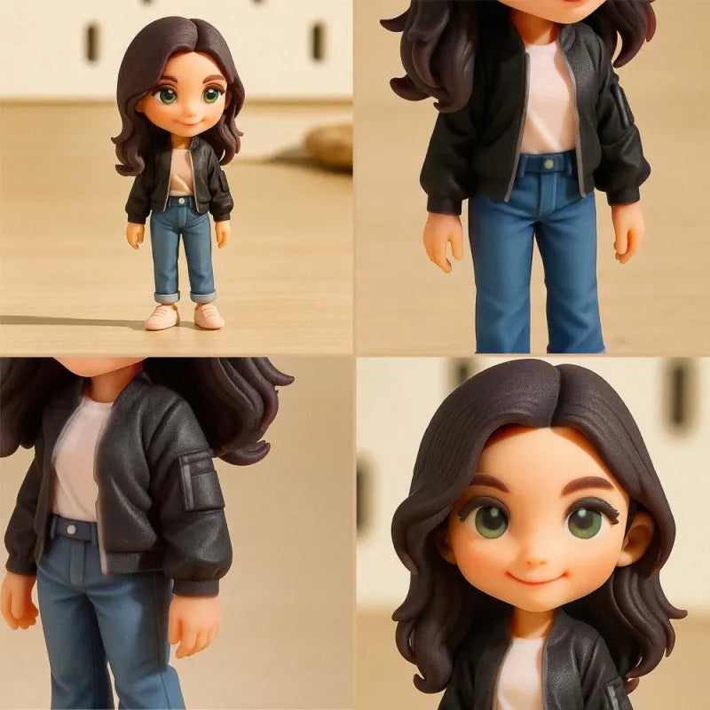 Figurka personalizowana 3D na biurko z Twoim zdjęciem, prezent na urodziny